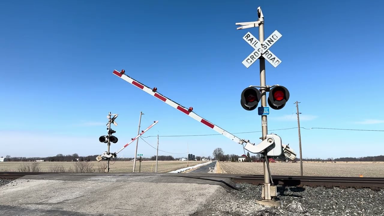 Lickert Harder Rd Railroad Crossing #1, Rocky Ridge, OH (Video 2)