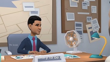 Conversation between boss and employee about salary | Mk Score free spoken English Malayalam classes