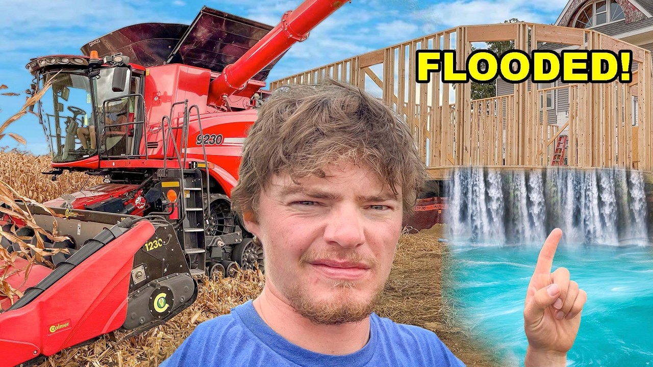 Harvest Started BAD… My Mansion FLOODED & Crops Are DEAD