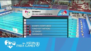Swimming Men's 100m Breaststroke SB6 Timefinal  | 8th ASEAN Para Games Singapore 2015
