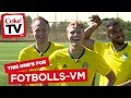 Crossbar challenge med svenska landslaget