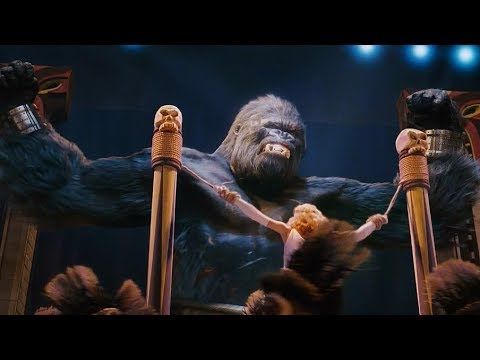 Kong Escapes Scene - Kong's Rampage - King Kong (2005) Movie CLIP [1080p HD]