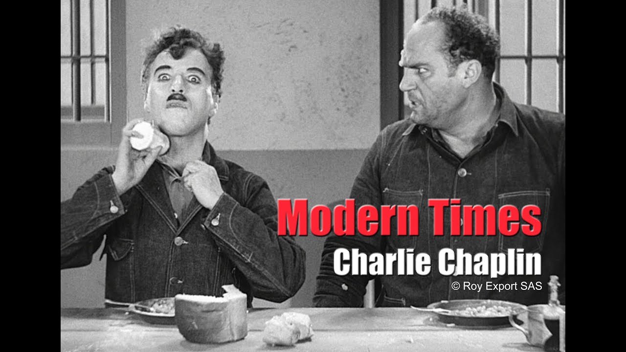 Charlie Chaplin sous leffet de la poudre blanche   Les Temps modernes