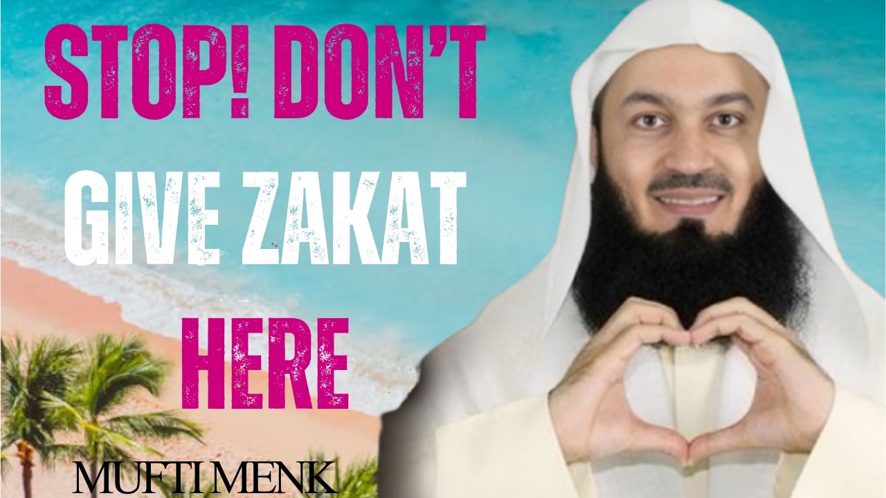 6 Types of People You Must NOT Give Zakat al-Fitr To — Even If They’re Family _  | Mufti Menk