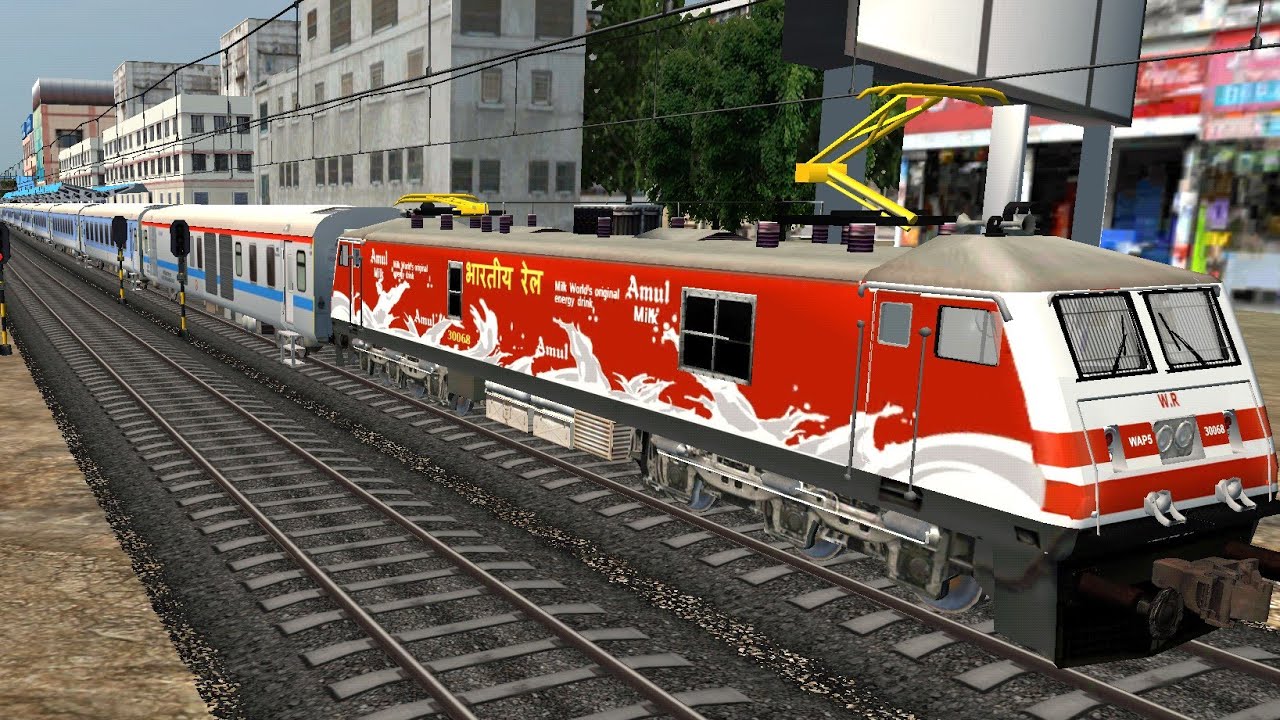 Wap5 Amul locomotive! LHB shatabdi express journey! New update | indian ...