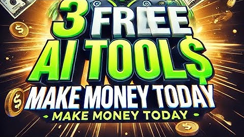 Make $300/Day Using These 3 FREE AI Tools (Step-by-Step Tutorial)💰💸