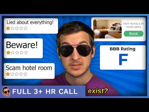 Travel scams are out of control... and so is this scammer! - [full 3+hrs]