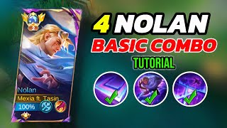 NOLAN 4 BASIC COMBO TUTORIAL 2024!! (watch & learn)