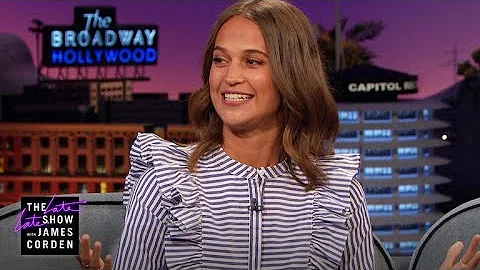 10-Year-Old Alicia Vikander Loved Bruce Willis