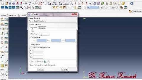Simulation of the Base Motion via Abaqus