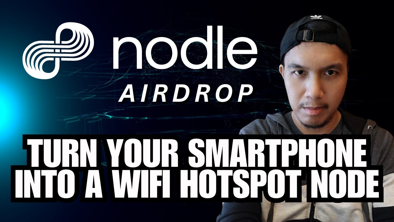 Nodle airdrop | Turn your smartphone into a WiFi hotspot node - YouTube