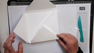 Dimensional envelope using the Envelope Box Creator by Crafter