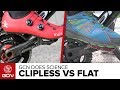 Clipless Pedals Vs Flat Pedals - Which Is Faster? | GCN Does Science