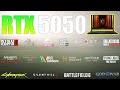 RTX 5050 Laptop - 16 Games Tested - A Good GPU for Gaming?