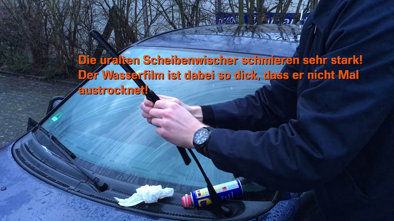 Trick Gegen Schmierende Scheibenwischer