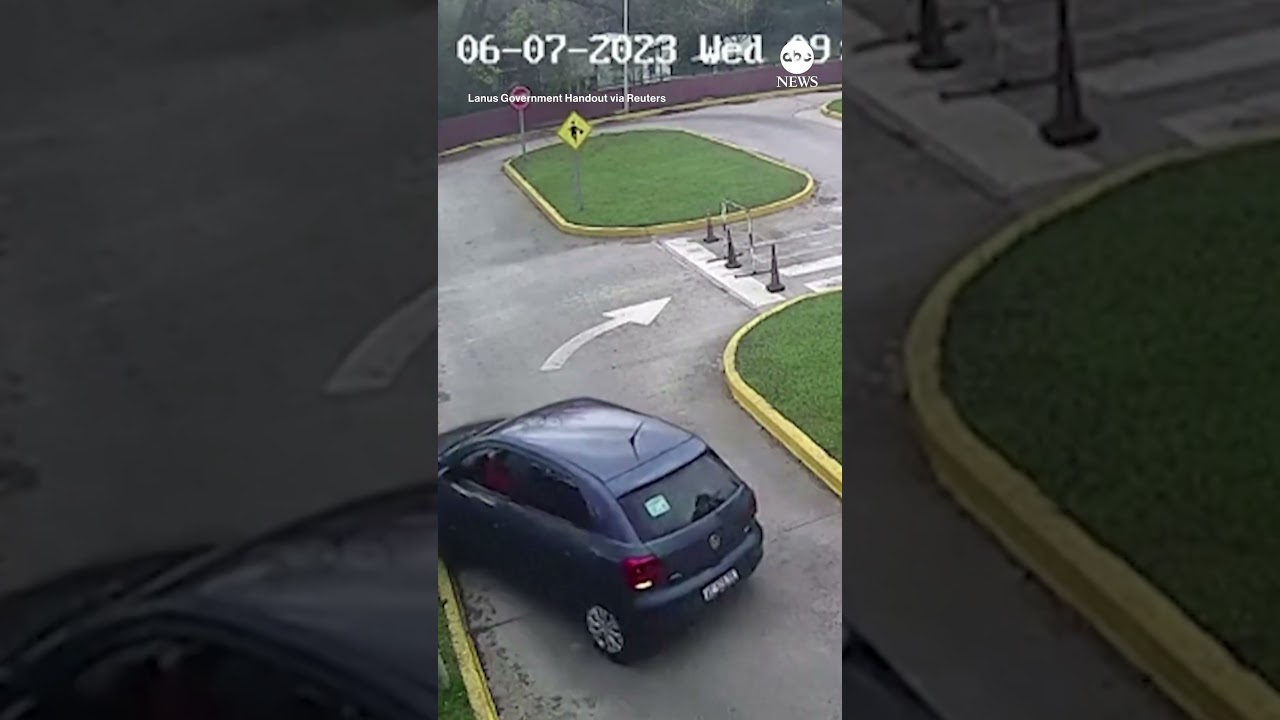 Motorist flips cars onto side during driving test | ABC News Motorist flips cars onto side during driving test | ABC News