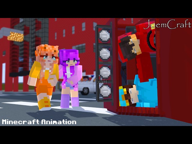 CASH & NICO GOT A TERRIBLE CAR ACCIDENT 😭 - Minecraft Animation