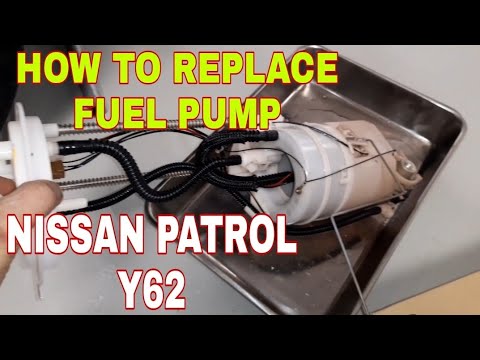 HOW TO REPLACE FUEL PUMP NISSAN PATROL Y62 | NISSAN PATROL FUEL PUMP