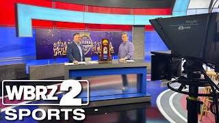 National Championship coach Jay Clark stops by to talk title times at LSU