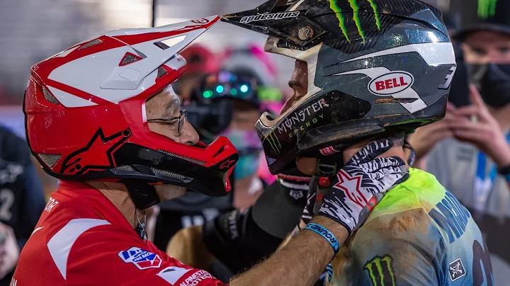 Cameron Mcadoo ALL crashes from Atlanta Supercross 2021.