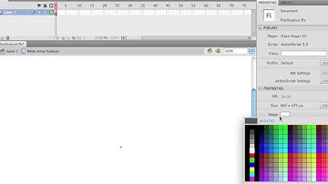 flash cs5 website workflow tutorials Animated Rollover, Part 1