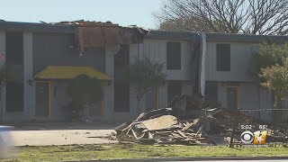 Widespread Cleanup In Arlington After EF-2 Tornado