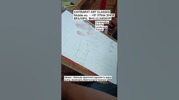 BFA practical exam preparation. Fine arts college in Varanasi. BFA composition preparation #fineart