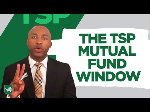 The TSP Mutual Fund Window