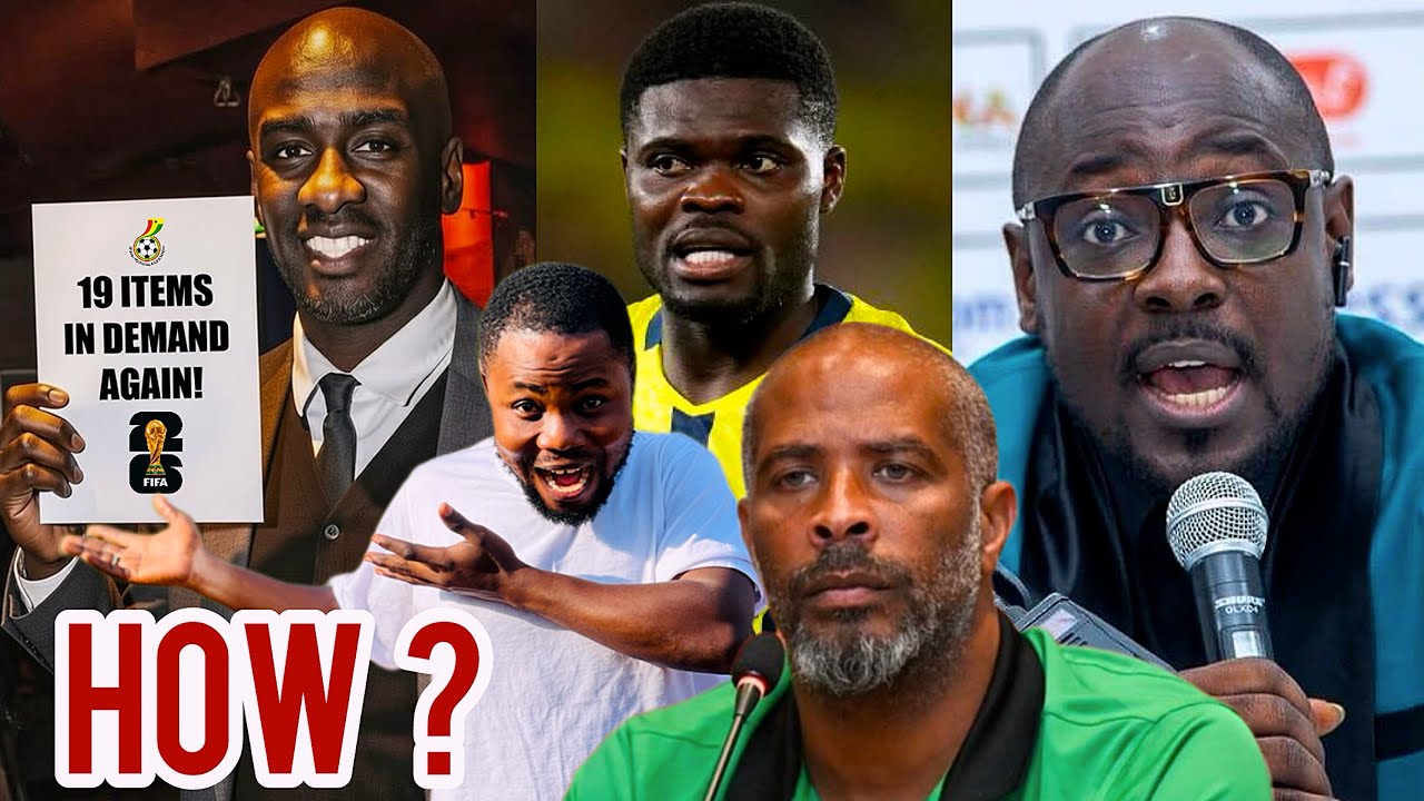 THOMAS PARTEY IS BACK! COACH DEMANDS 19-ITEMS AHEAD OF…SUPER EAGLES OF NIGERIA..BLACK STARS WORLDCUP