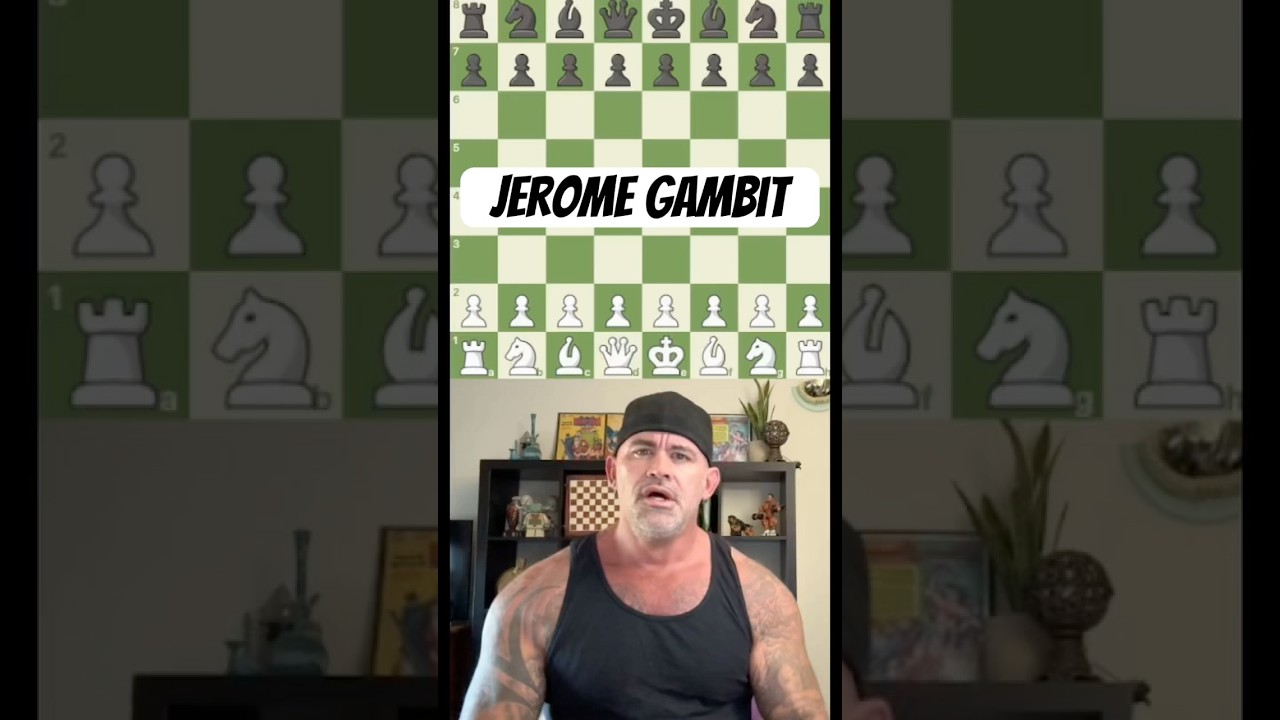 Terminate Your Opponent with the Jerome Gambit ♟️ 