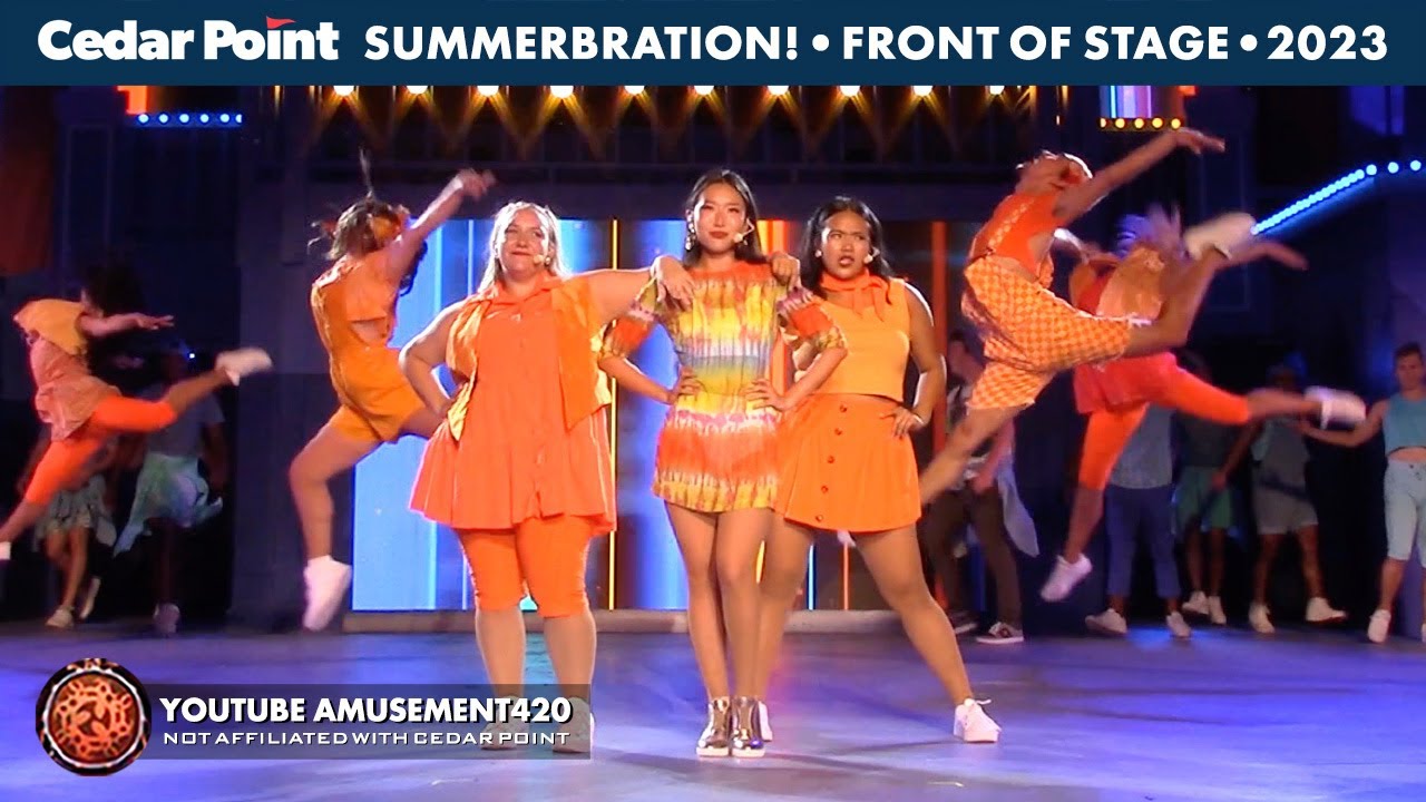 SUMMERBRATION! FULL SHOW *UPCLOSE!* Cedar Point 2023 amusement420