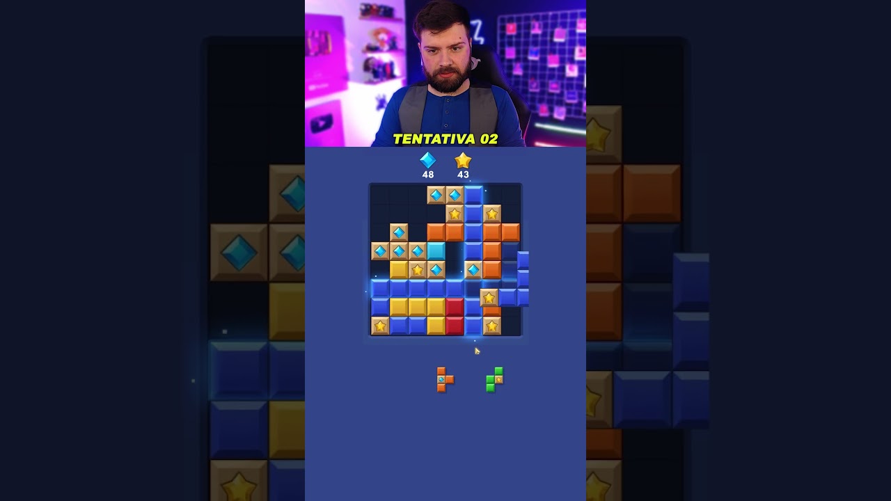 O Clima Do Vídeo ESTÁ ÓTIMO! 🤩🕹 #blockblast