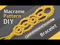 Wavy Macrame: Eternal Wave Pattern &amp; Bracelet Tutorial