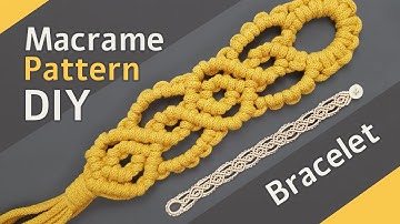 Wavy Macrame: Eternal Wave Pattern & Bracelet Tutorial