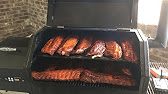 Yoder YS640 Loaded with Baby Back Ribs - YouTube