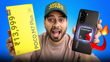 Poco M7 Plus 5G SmartPhone with 7000mAh Battery & 144Hz Display  *UNBOXING* 🔥Under Rs 15000