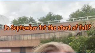 Is Sept. 1 the start of fall?