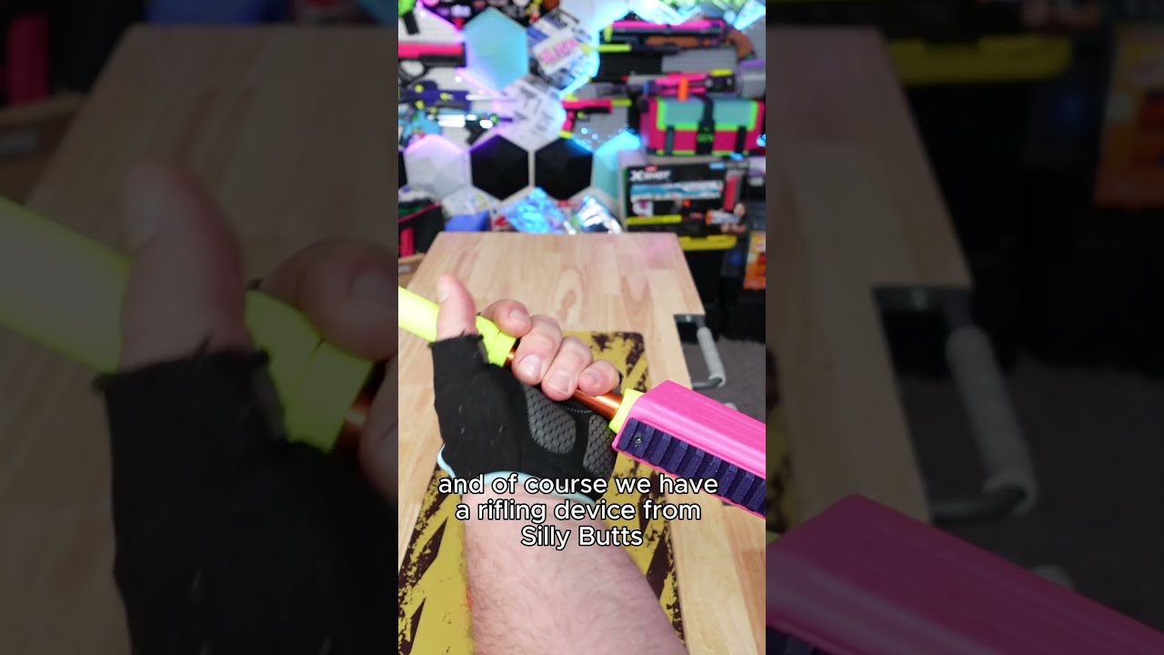 My Modified Smiley 3DPrinted Nerf Bolty
