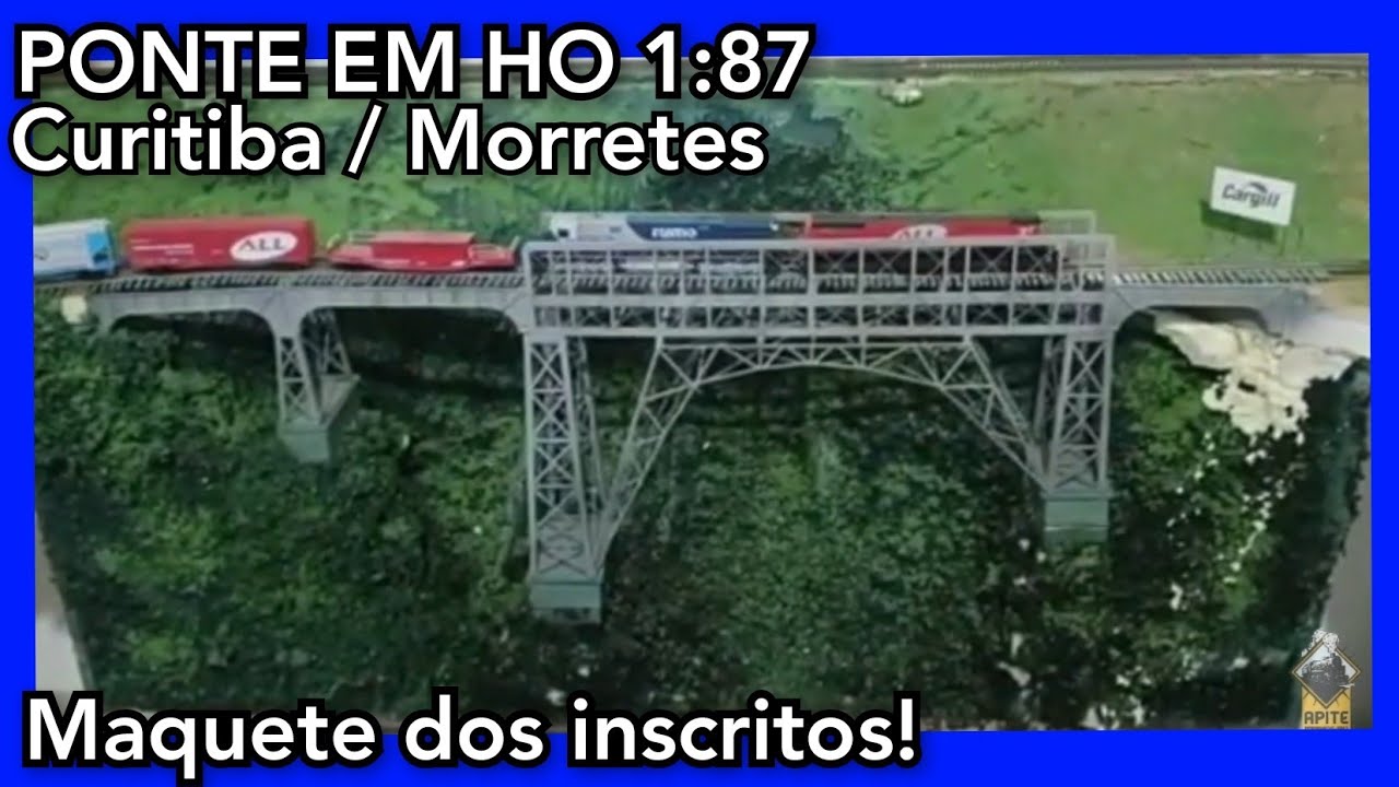 Ponte São João | Curitiba / Morretes em HO 1:87 | Ferromodelista Lucas