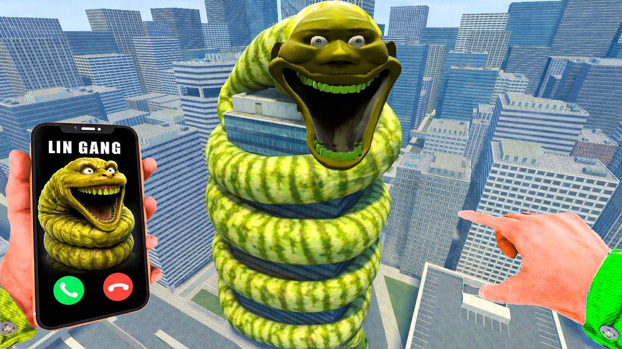Something Terrifying Happens When Hungry Worm Lingang Snake Calls You In Garry's Mod
