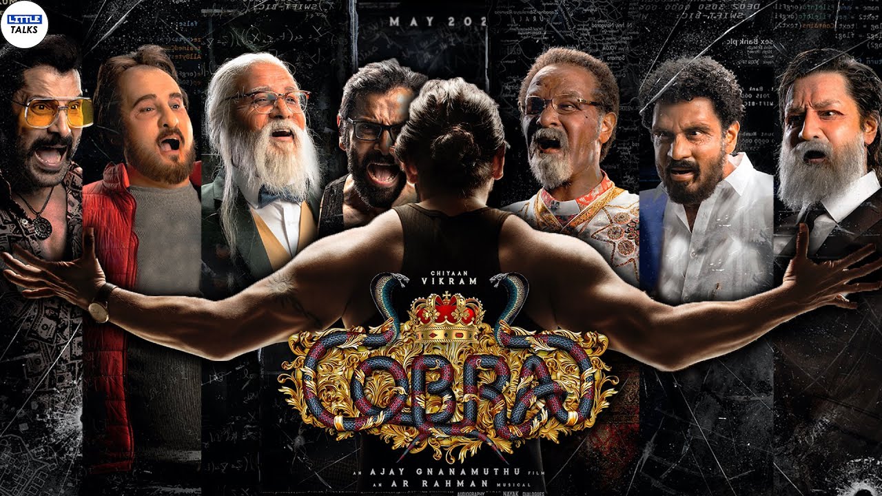 COBRA First Look | Chiyaan Vikram | A R Rahman | CV58| LittleTalks