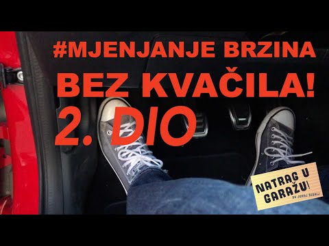 Kako mjenjati brzine bez kvačila? - Natrag u garažu 5 by Juraj Šebalj