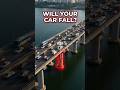 Gadi Bridge se Giregi ya Nahi? 🚗😱 | Structural Failure #shorts