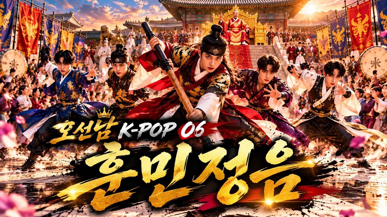 👑 훈민정음 | 세종대왕, 백성의 말을 글로 만들다 | 오선남 K-POP 06