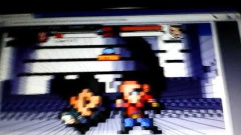 Dragon Ball Z Devolution Super Android 17 vs Krillin