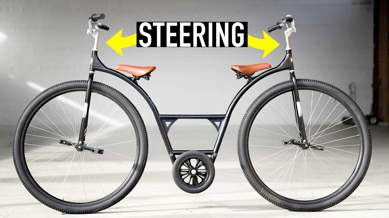 Этот необычный тандемный велосипед НАМНОГО лучше, чем вы думаете.