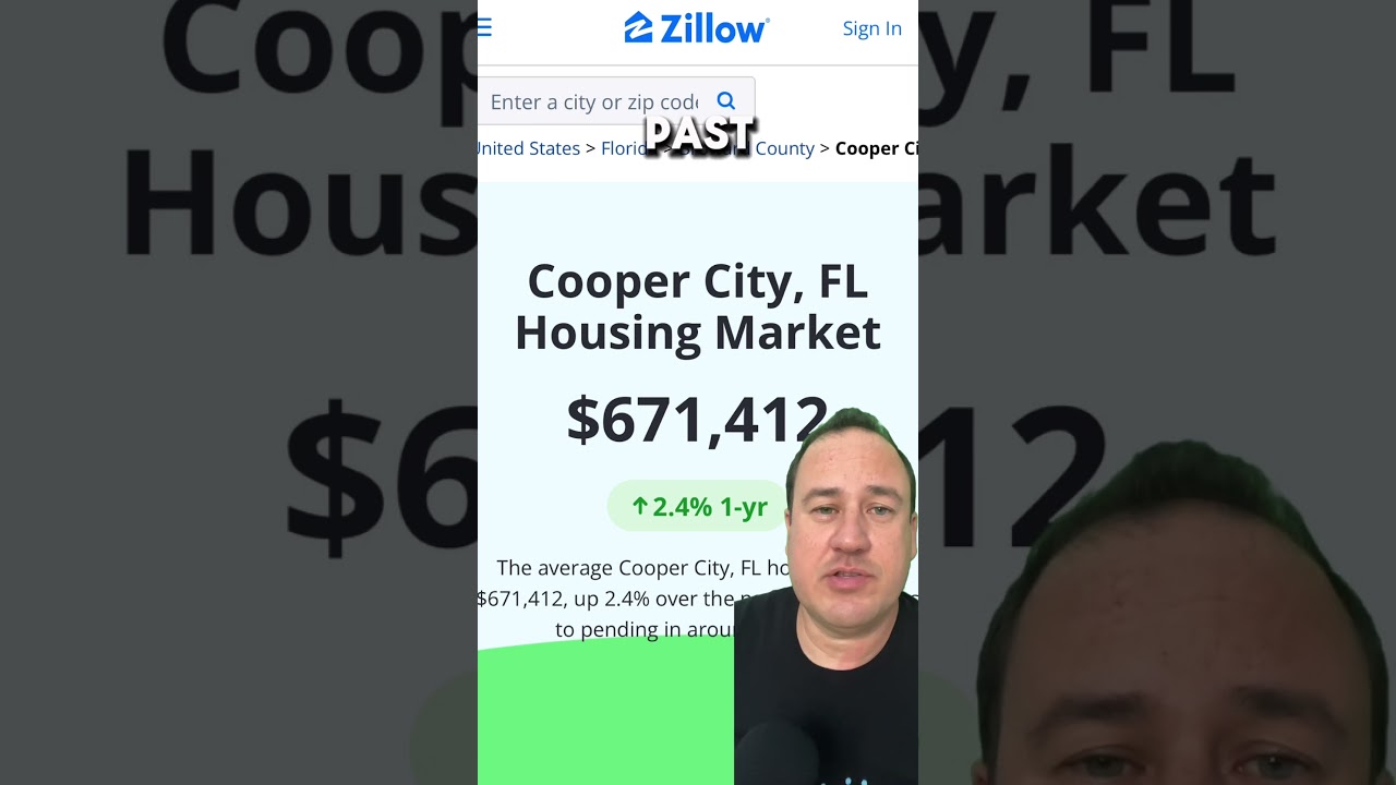 Prices in Cooper City, FL still went up over the past 12 months.