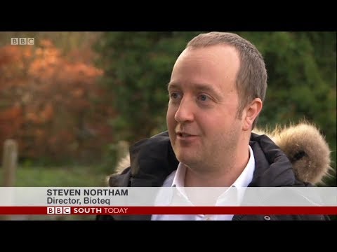 BBC News Alex Lewis and BioTeq