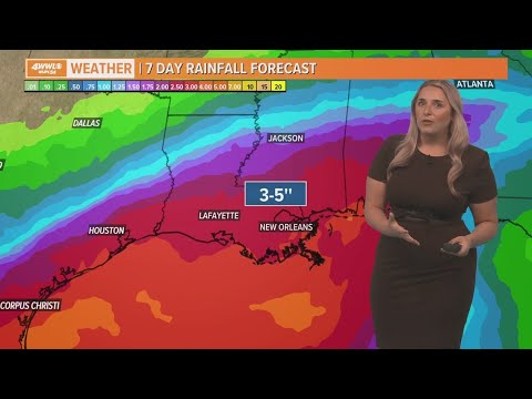 Weather: Cloudy weekend; heavy rain possible Monday and Tuesday - YouTube