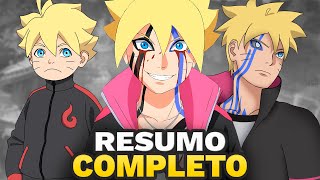 RESUMO DE BORUTO NEXT GENERATIONS COMPLETO!